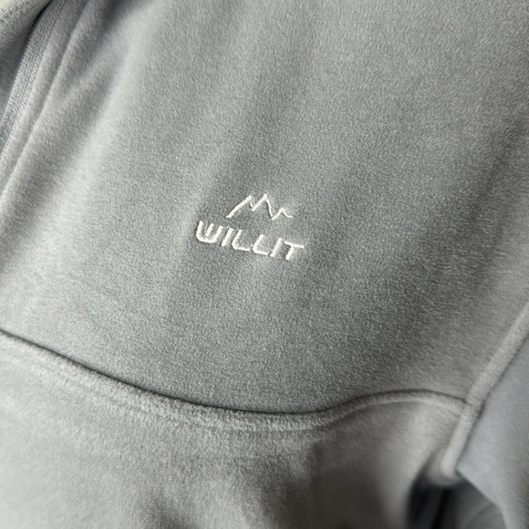 WILLIT gray pullover size Small - Picture 3 of 5